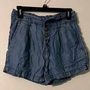 American Eagle Women's Blue Denim Shorts